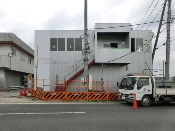 「田上のファクトリー」足場解体