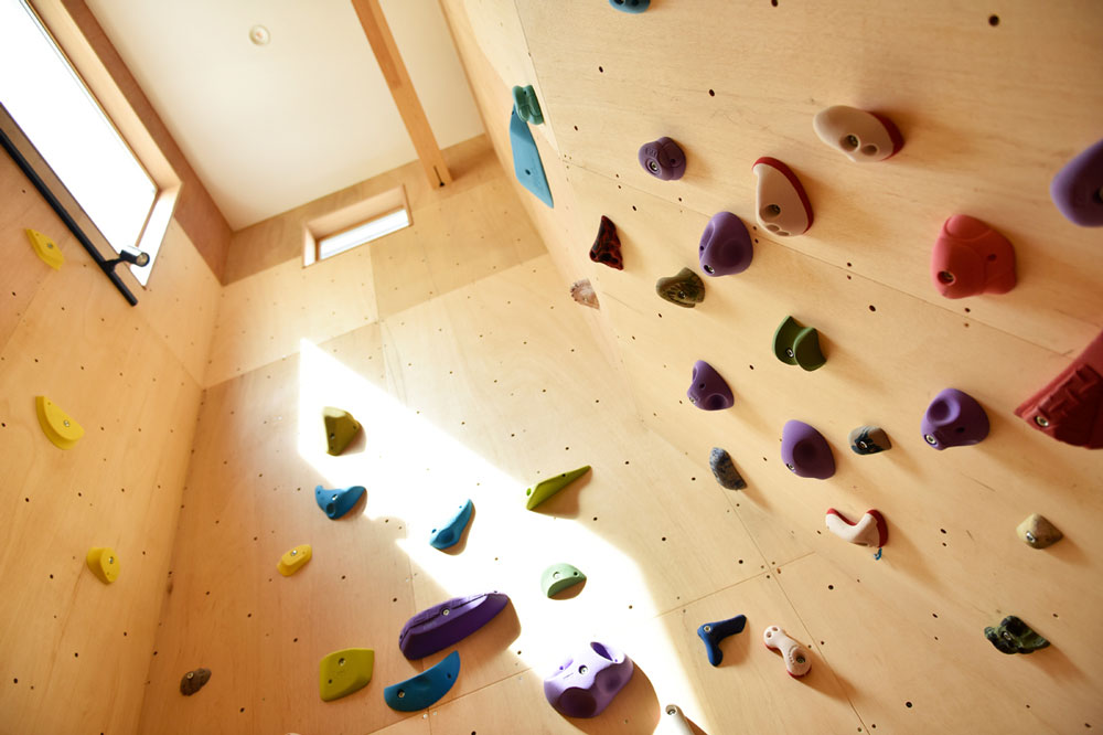 ボルダリングジムのある光あふれる家 大輪建設株式会社 滋賀 京都の注文住宅 新築一戸建ての設計施工